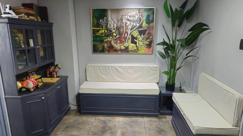 Sala de espera de Clínica Las Loicas